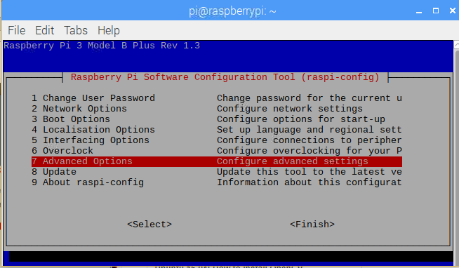 Raspberry Pi Software Configuration Tool